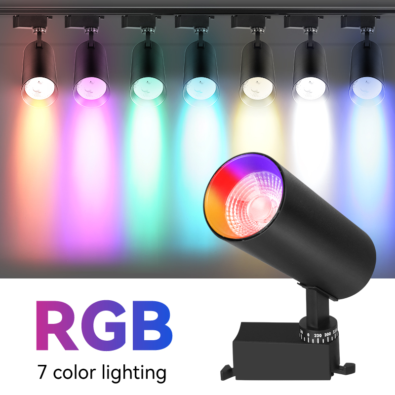 RGB Schiene Beleuchtung LED Neon- LED Stelle Bühne Lichter Leuchte Decke Lampe für Zimmer Dekor Disko Bar Bekleidungsgeschäft Schienen Licht einstellen