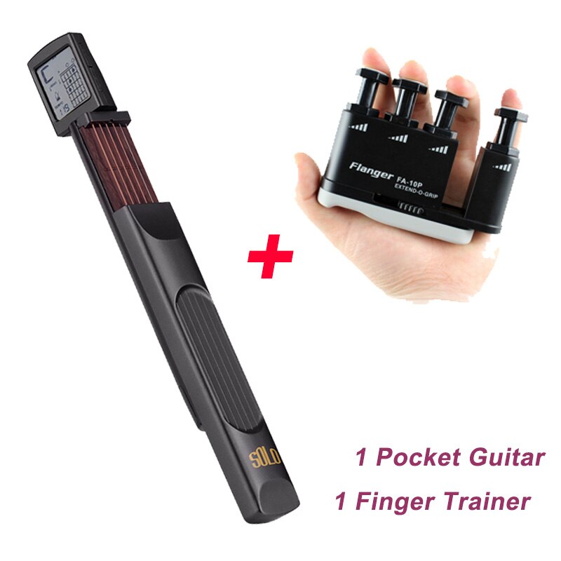 Portable Chord Trainer Pocket Guitar Practice Tools LCD Musical Instrument Practice Chords Tools For Guitar Accessories Parts: as picture