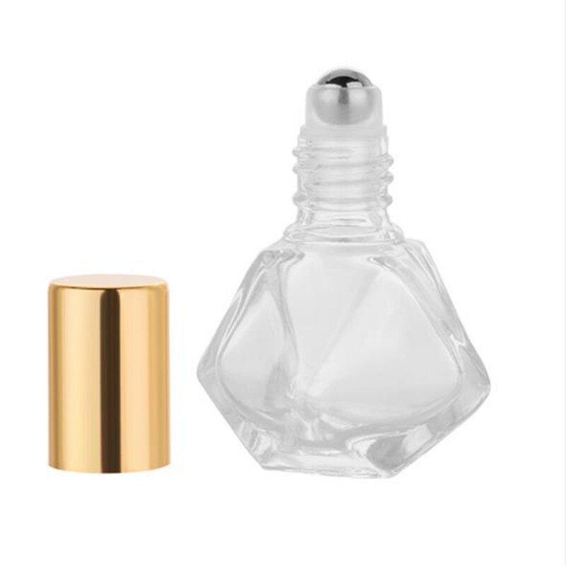 8Ml Diamant Glazen Parfumflesjes Met Spray Hervulbare Lege Parfum Verstuiver Voor Vrouwen Sample Roller Fles Container