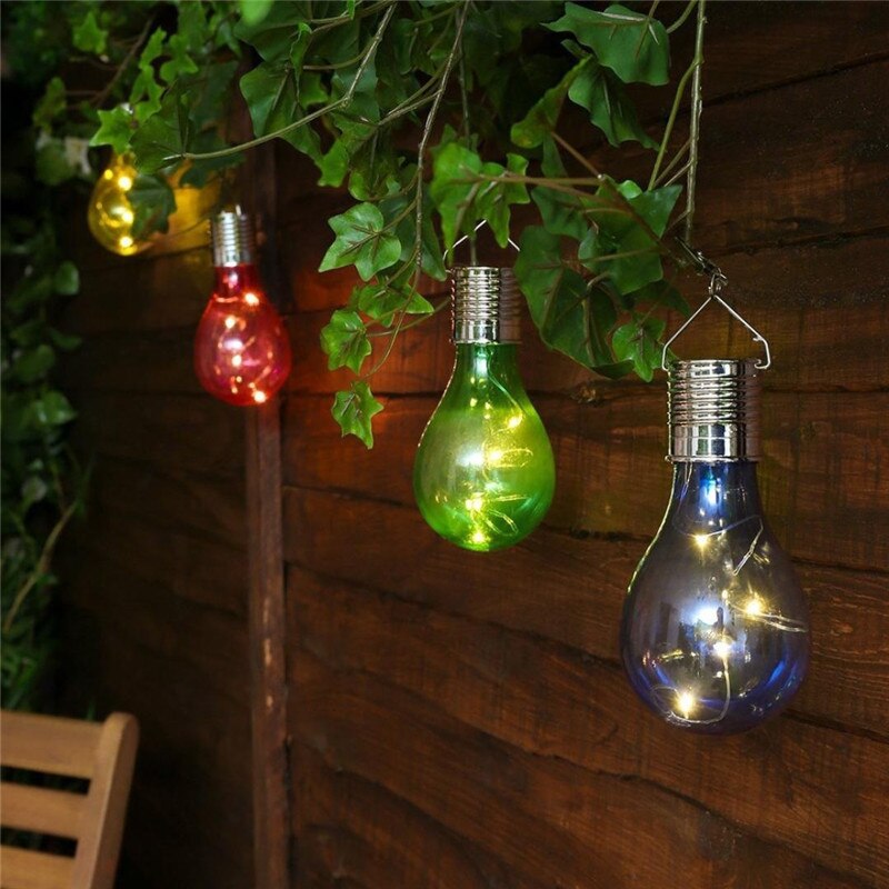 Tuin Led Solar Lamp Outdoor Waterdichte Solar Tuin Led Lamp Lamp Opknoping Zonne-verlichting Voor Tuin Decoratie