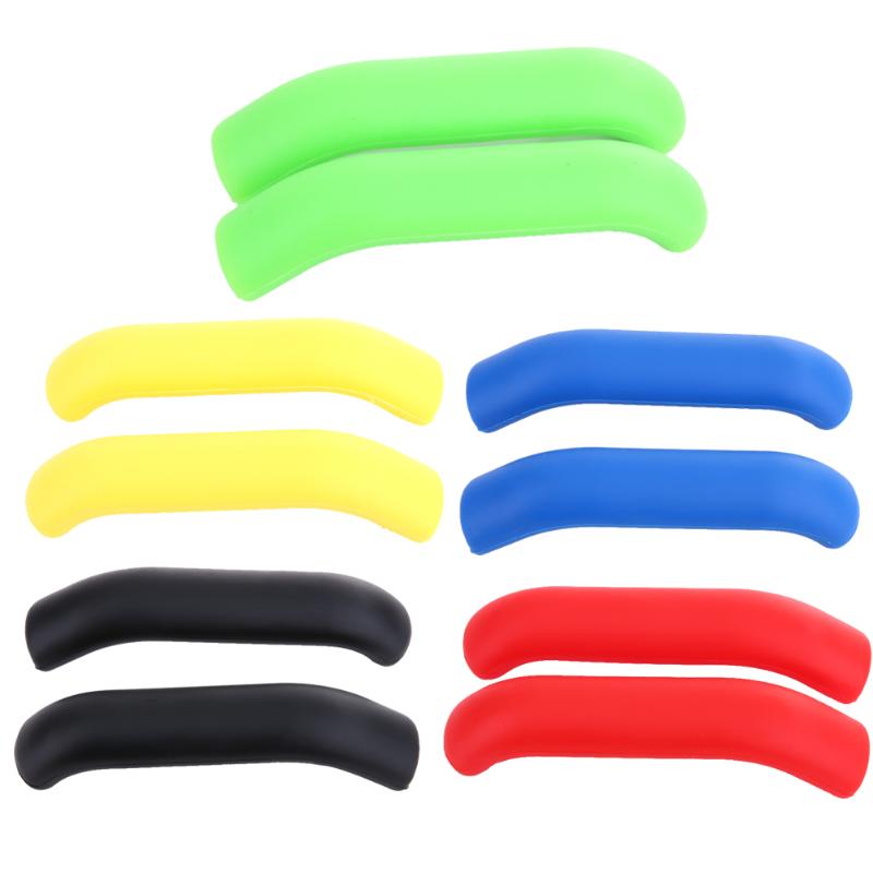 1 par de protectores de manguito de goma para palanca de freno de bicicleta MTB tipo palanca de partes de freno de bicicleta piezas de repuesto para accesorios de bicicleta