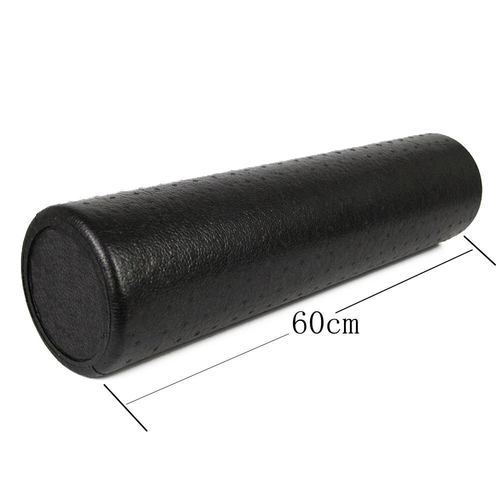 Yoga massasje kolonne trening foam roller epp høy tetthet massasjeapparat fysioterapi dypvevs muskelmassasje 30/45/60cm: Oransje