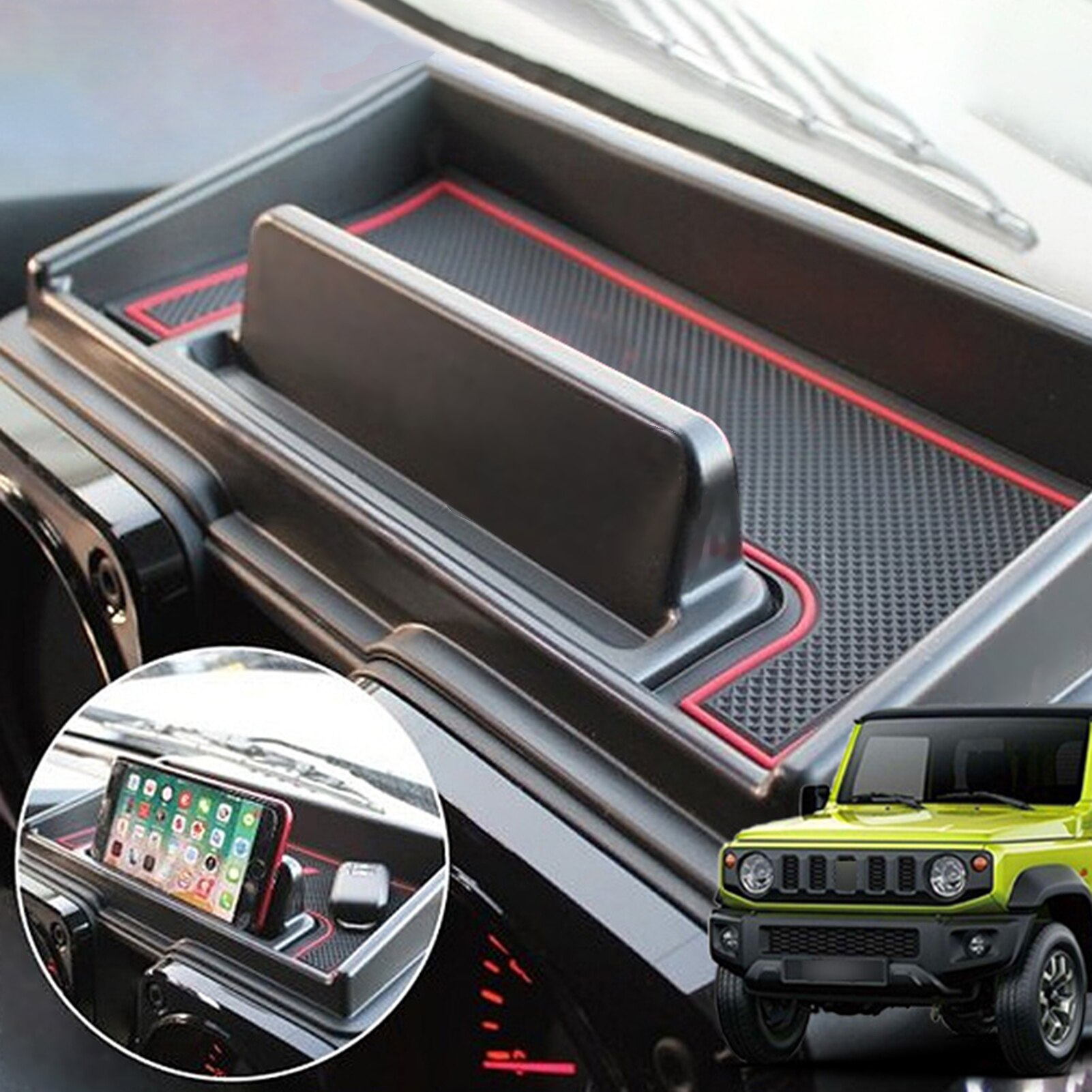 Car Interior Center Consoles Dashboard Storage Box for Suzuki Jimny