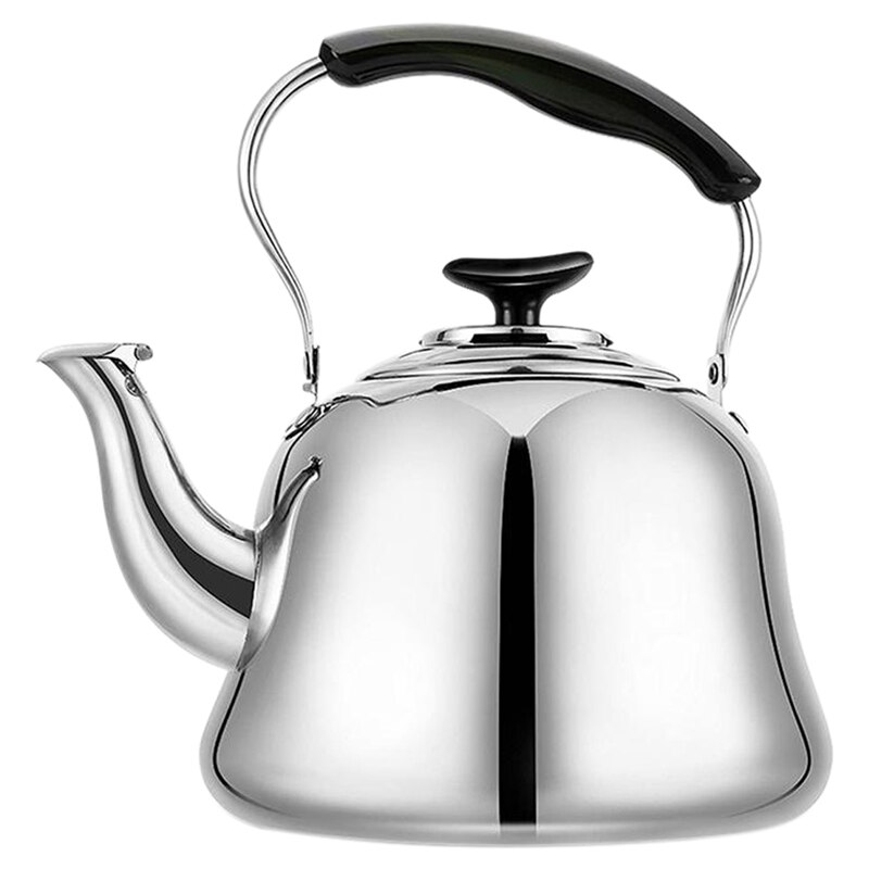 Mingyin-TETERA de acero inoxidable para el hogar, tetera de gran capacidad, clásica, gruesa, Universal: Default Title