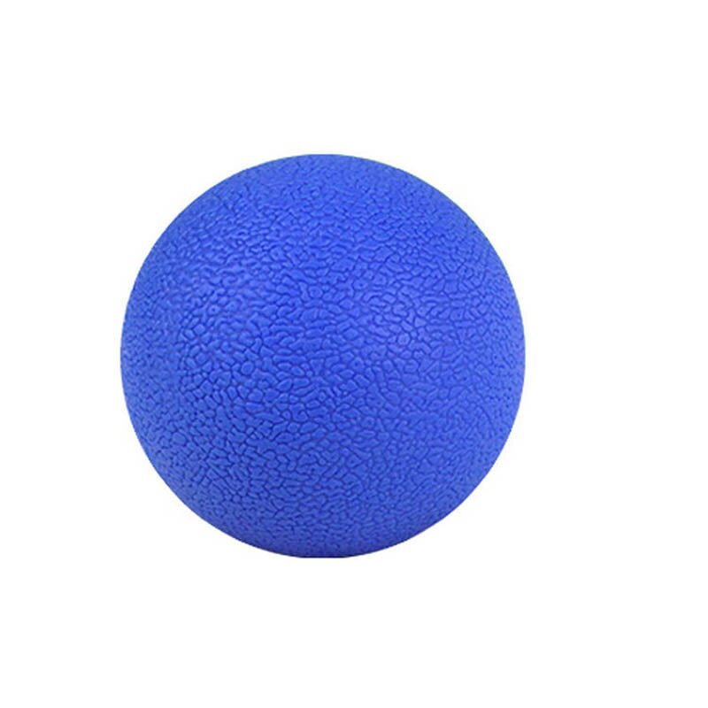 Lacrosse Massage Ball Sport Yoga Gym Balls TPE Mobility Trigger Point Body Pilates Fitness Training Neck Pain Muscle Release: Blue