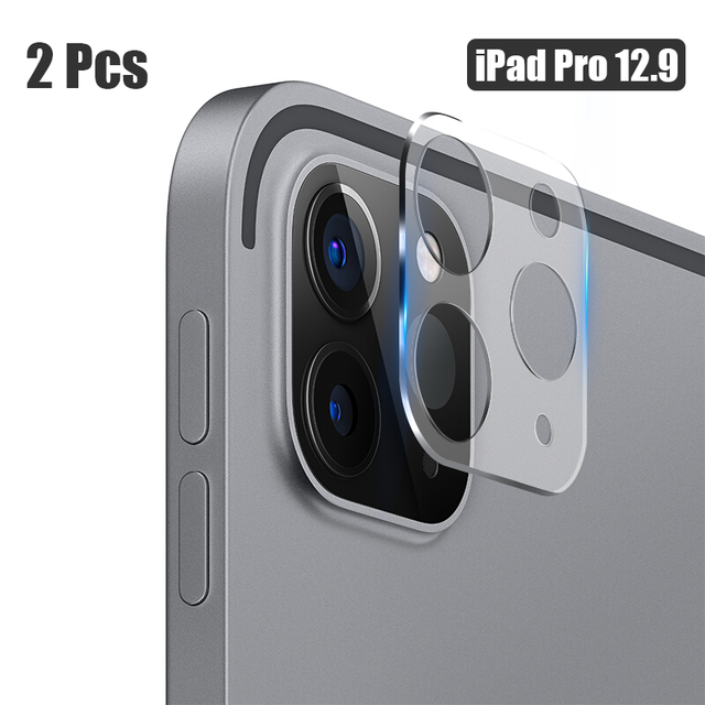 3 Pcs iPad Camera Lens Tempered Glass For iPad Pro 11 12.9 mini 6 Air 4 10.9 10.2 7/8/9th gen Camera Lens Protector: 2Pcs iPad Pro 12.9
