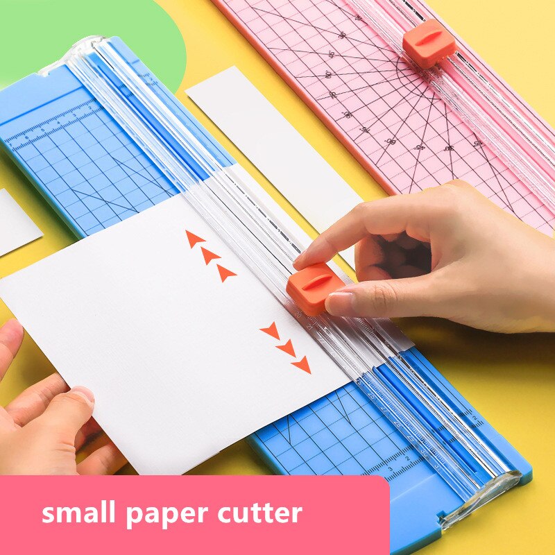 A4 Paper Cutting Machine Paper Cutter Art Trimmer Crafts Photo Scrapbook Blades DIY Office Home Stationery Knife Cutting Mat