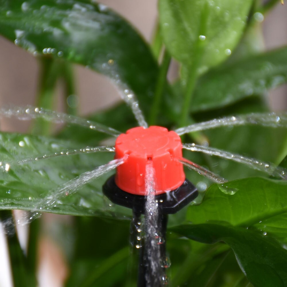 50M-5M DIY Drip Irrigation System Automatic Watering Garden Hose Micro Drip Watering Kits with Adjustable Drippers