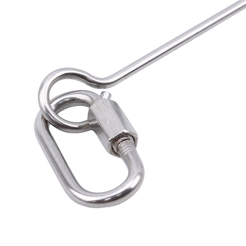 Stainless Steel Fruit Fork Birdcage Hanging Vegetable Holder Parrot Bird Corn toy Fork Feeder pet products
