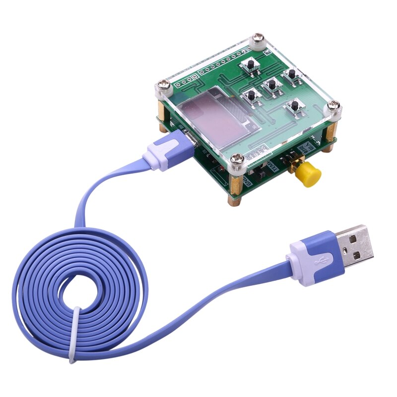 8GHz RF Power Meter 1-8000Mhz OLED -55--5 DBm + Sofware RF Attenuation Value
