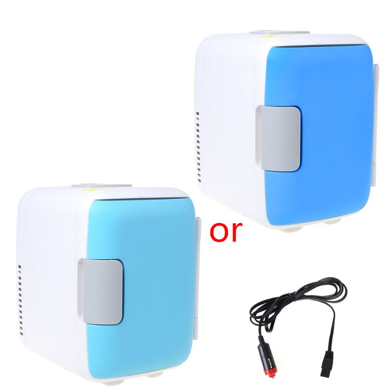 Mini Fridge Ultra Quiet Car Use Refrigerator Low Noise Freezer Cooling & Heating Box P9YD
