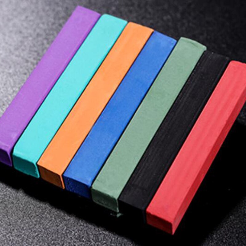 Juego de tizas de colores Pastel de 12 colores para -NYONI, Set de pintura artística, crayones de colores, papelería