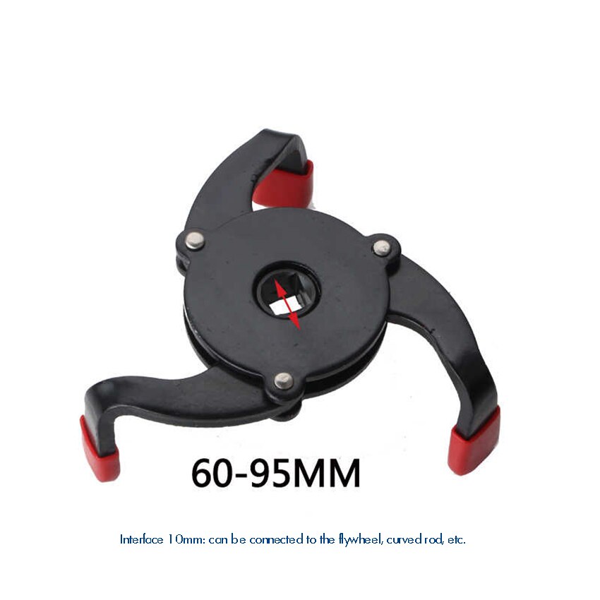 3 Jaw Oil Filter Remover Tool Universal One-way Cars Oil Filter Removal Tool Interface Special Tools Oil Filter Wrench Tool