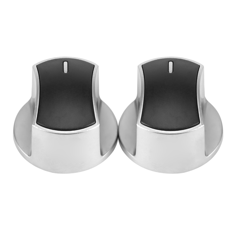 2pcs Universal Gas Stove Cooker Part Control Knobs Replacement Metal Switch For Gas Stove Cooking Tool