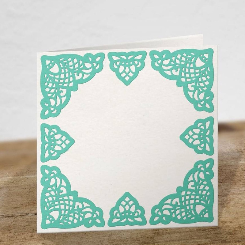 Mixed Lace Edge Border Frame Metal Cutting Dies Stencils For DIY Scrapbooking Decoration Embossing Card Craft Die Cut