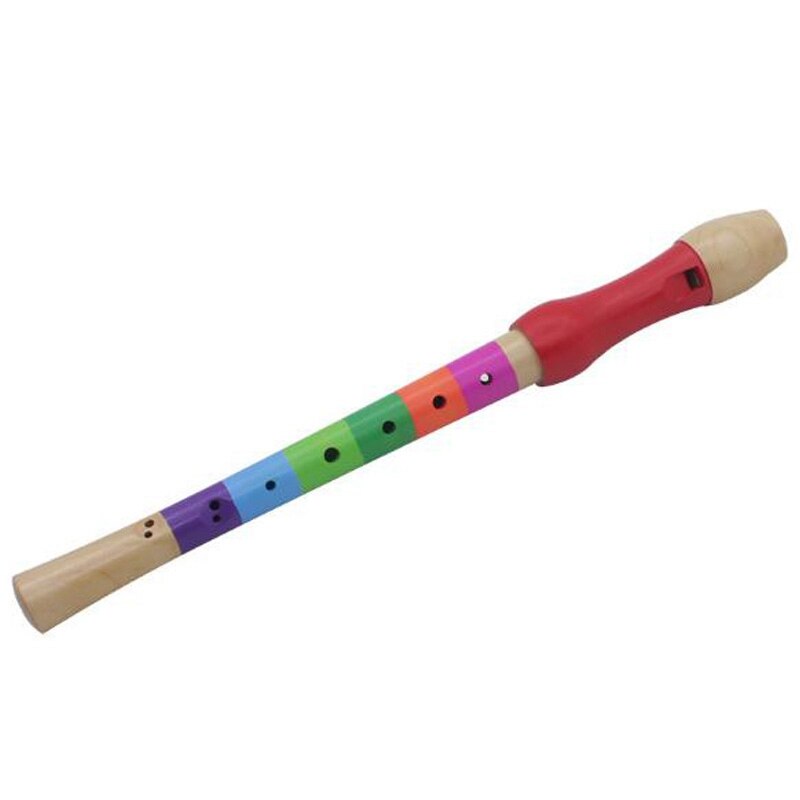 8-Hole Flute Clarinet Piccolo Trumpet Trumpet Toys Wood Early Childhood Education Toys Musical Education Musical Instrument Seve: Default Title