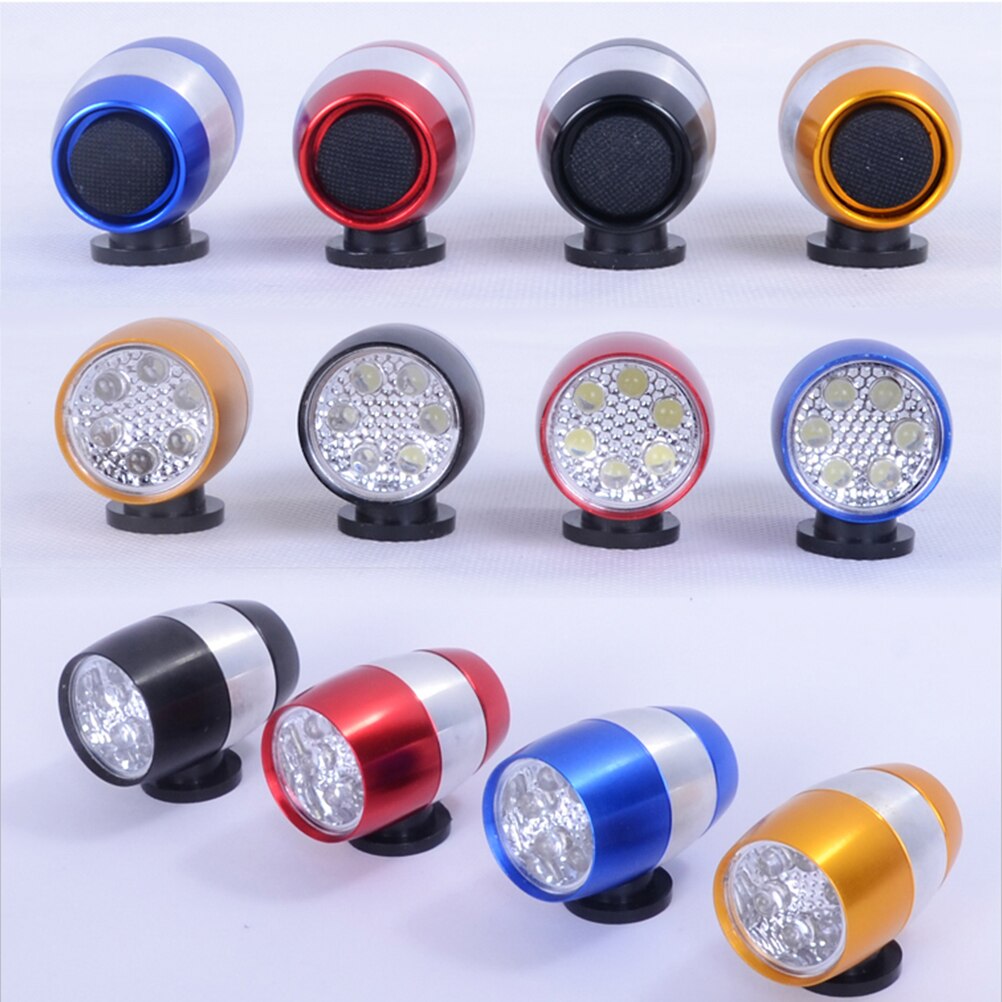 6LED Fahrrad Lichter Fahrrad Sicherheit Lichter Warnung Lampe Wasserdichte Mountainbike Gabel Aluminium Legierung Warnleuchten Bahre Licht