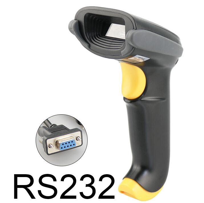 2200 Gebied-imaging Scanner 2d barcode scanner Supermarkt Handheld 2D Code Scanner Bar Code QR Code Reader USB of RS232: RS232