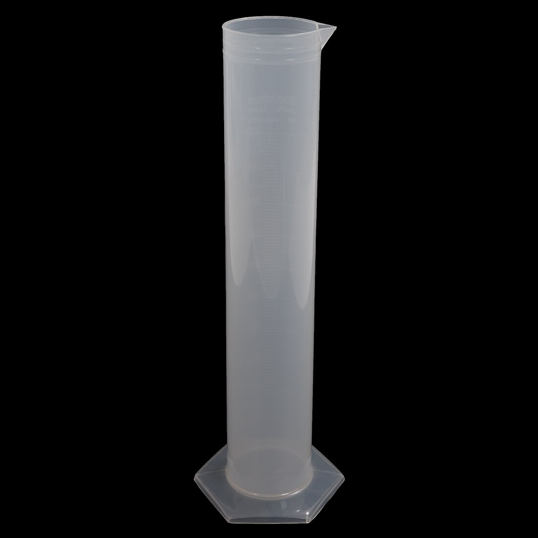 Muoviset mittasylinterit toimistolaboratoriokouluun  (2000 ml)  valkoinen