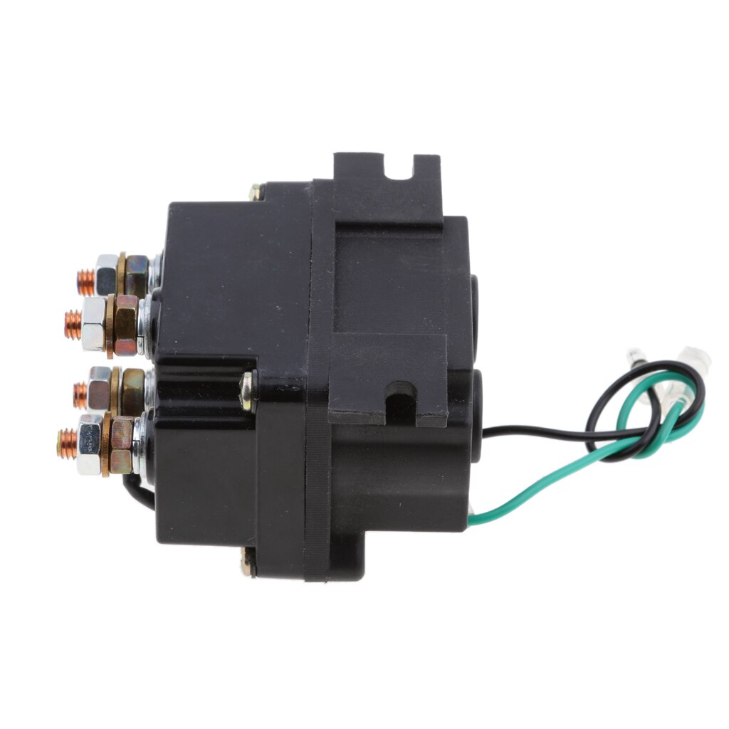 12v 500a atv vinsch solenoid kontaktor relä universal för 9500-17000 lbs atv utv 4wd 4 x 4 vinschar byte 80*7.5*40.5mm