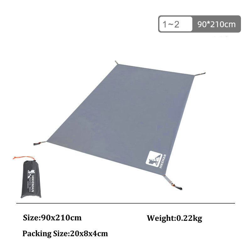 Camping Tent Tarp 210D Waterproof Ground Sheet Mat Multifunction Square,Hexagon,Octagon Picnic Mattress Car Awning Canopy: S
