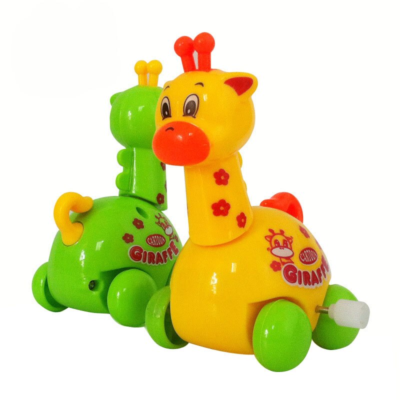 Grappig speelgoed voor kinderen, opwindbaar, babyjongens, giraffe, rennend opwindbaar speelgoed, herboren baby, opwindbaar speelgoed voor kinderen