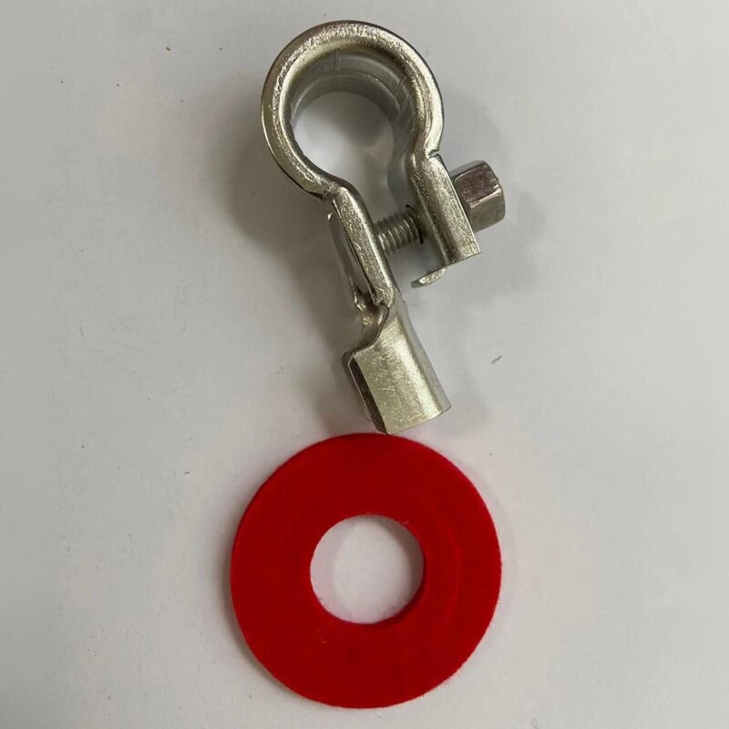 1 Pair Battery Terminals Connectors Clamps Copper Battery Terminal Kit with Battery Corrosion Terminal Protectors 17mm