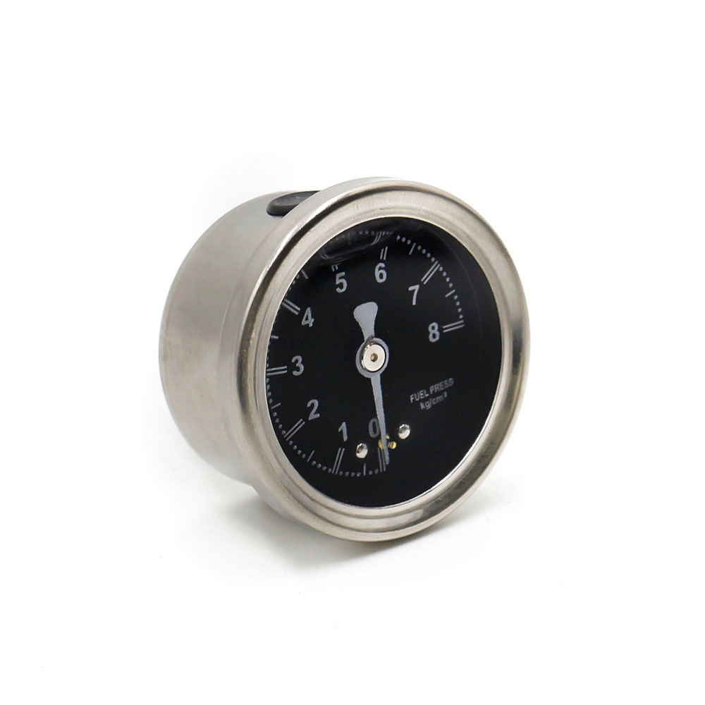 CNSPEED Fuel Pressure Regulator Gauge with pointer 0~8 black face YC100491