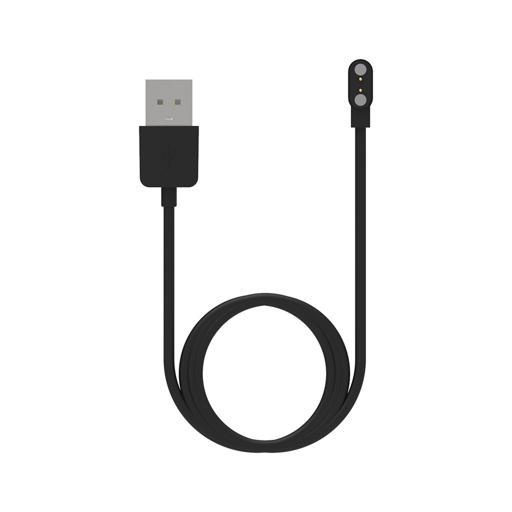 Cable de carga para Smart4u, SH50, SH55M, cargador magnético para LIVALL, BH51T, BH51M, BH50T, BH50M, BH60SE, casco de ciclismo inteligente: black 100cm