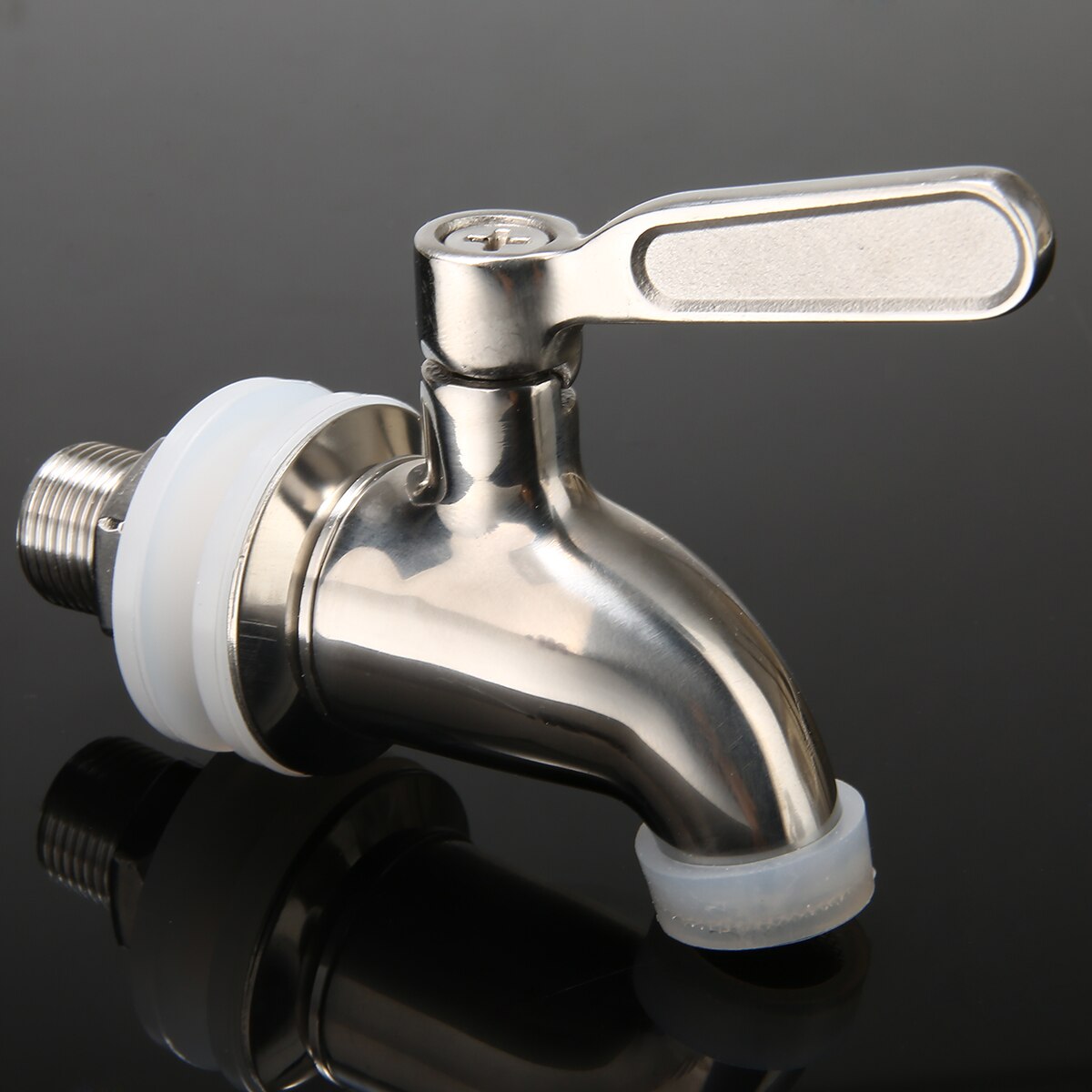 Stainless Steel Barrel Faucet Tap Drink Dispenser Spigot for Home Brew Barrel Beverage Wine Beer Kegs Mayitr