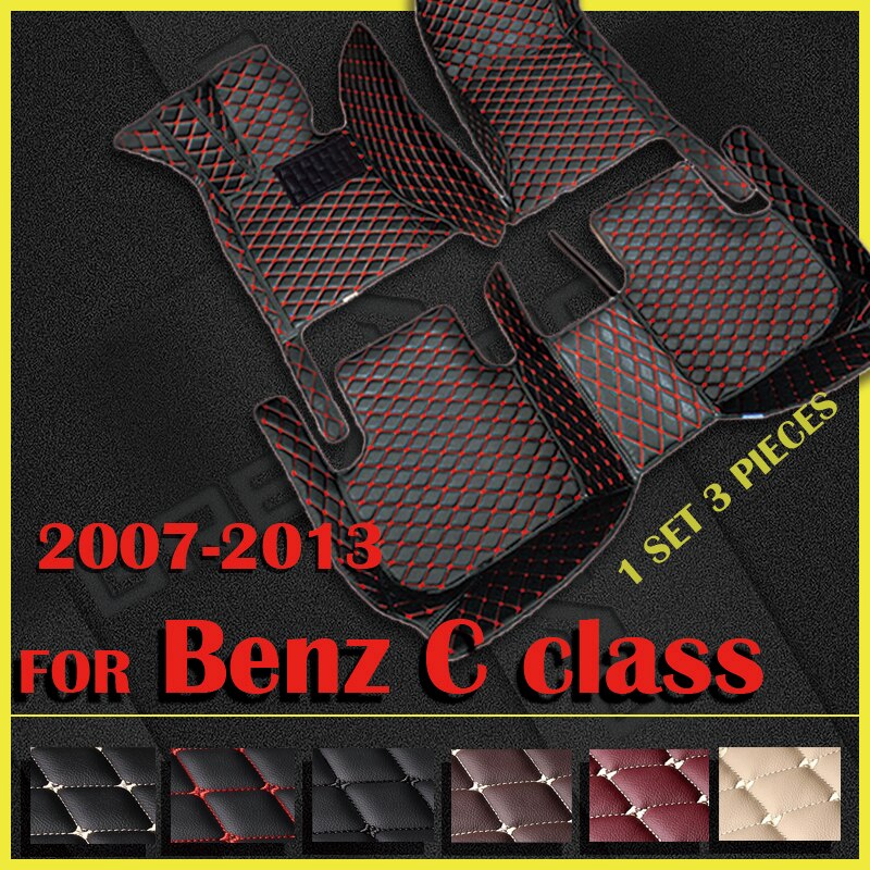 Alfombrillas personalizadas para coche, alfombrillas para BENZ clase C, 2007, , , , , ,