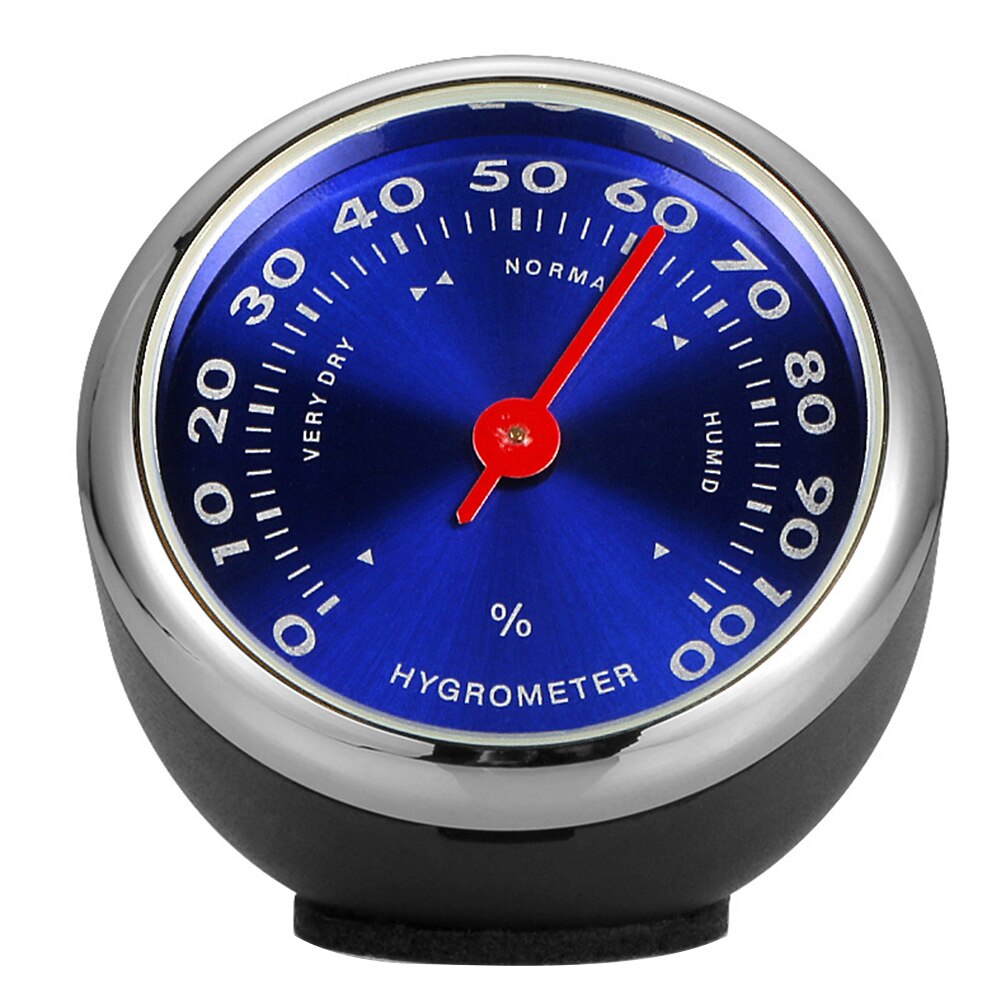 Universele Mini Car Dashboard Thermometer Hygrometer Mechanische Ornament Auto Decoratie Dashboard Auto Styling Auto-accessoires