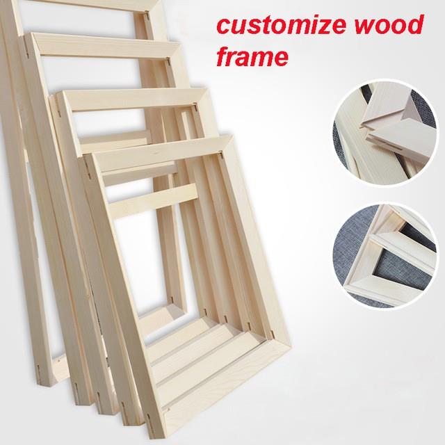 Diy Houten Art Frame Voor Canvas Diamant Olie Foto Schilderen Diy Frame Foto Binnenste Frame Diy Foto Arts Ambachten Thuis decor
