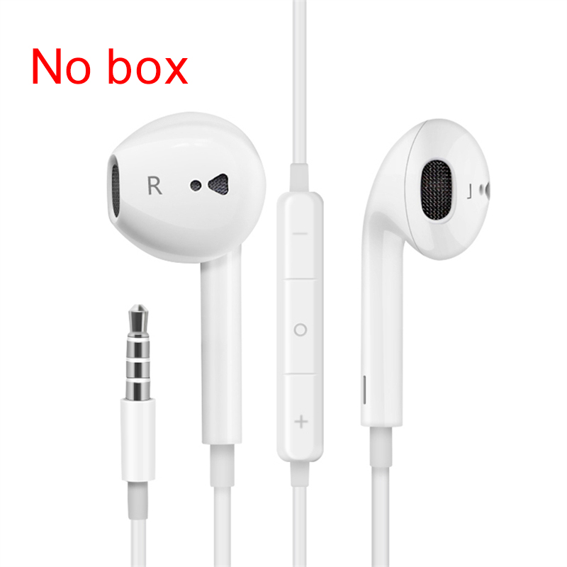 Wired Headphone With Mic 3D Stereo Earbuds In-ear Headset Clear Sound Auriculare 3.5mm Jack Casque For iPhone CellPhone Earphone: YX09 3.5mm Headset