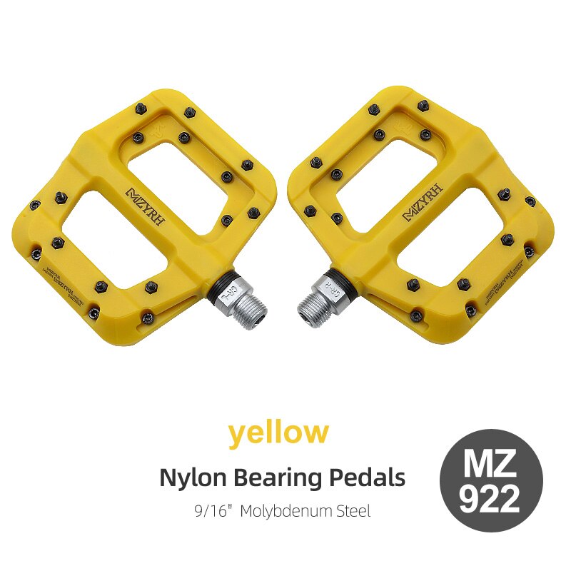 Bicycle Pedals 3 Bearings Ultralight Anti-slip BMX Road MTB Bike Pedal Wide Waterproof Bicycle Accessories