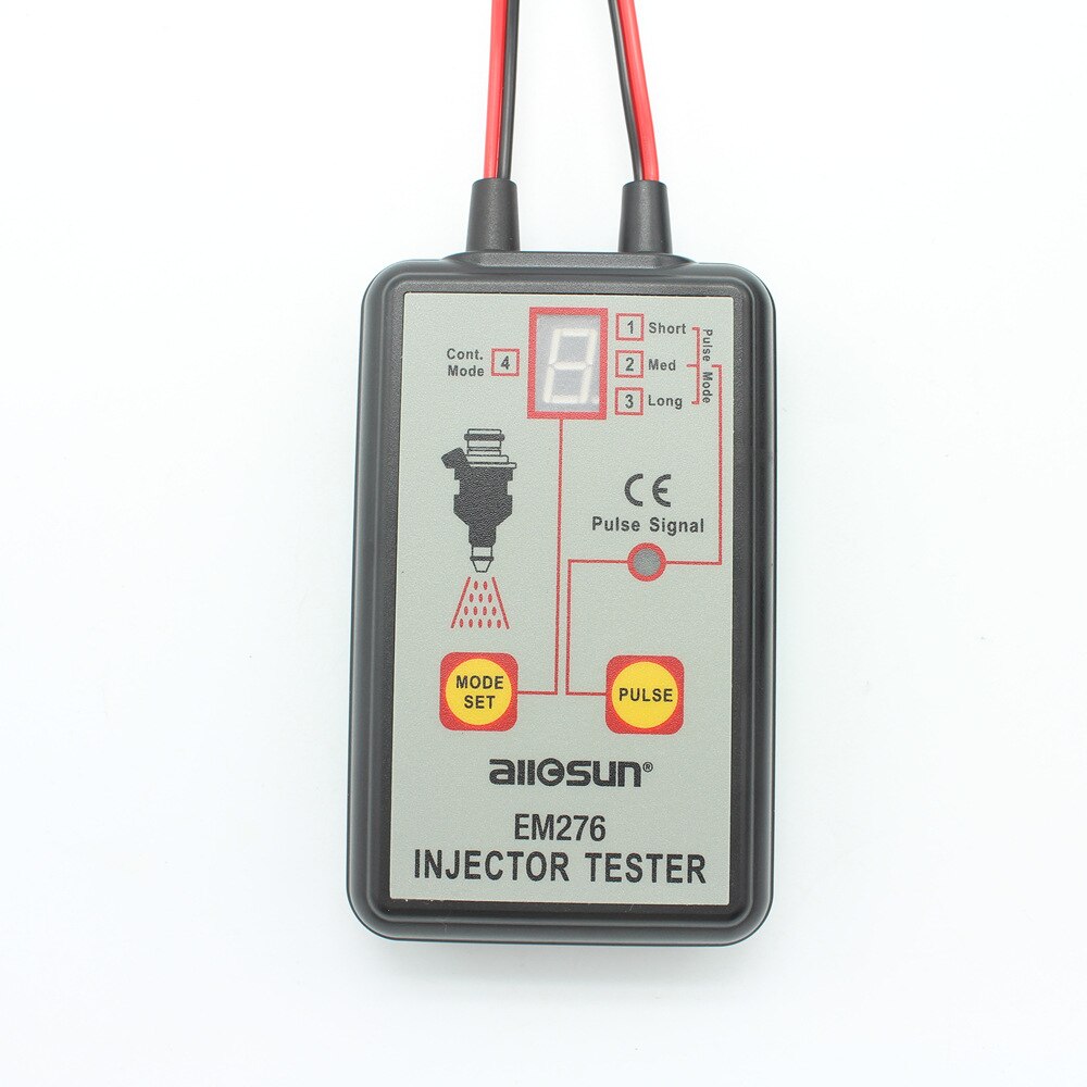 ALL SUN EM276 Injector Tester Fuel Injector 4 Pluse Modes Tester Powerful Fuel System Scan Tool Car Injector Nozzle Tester