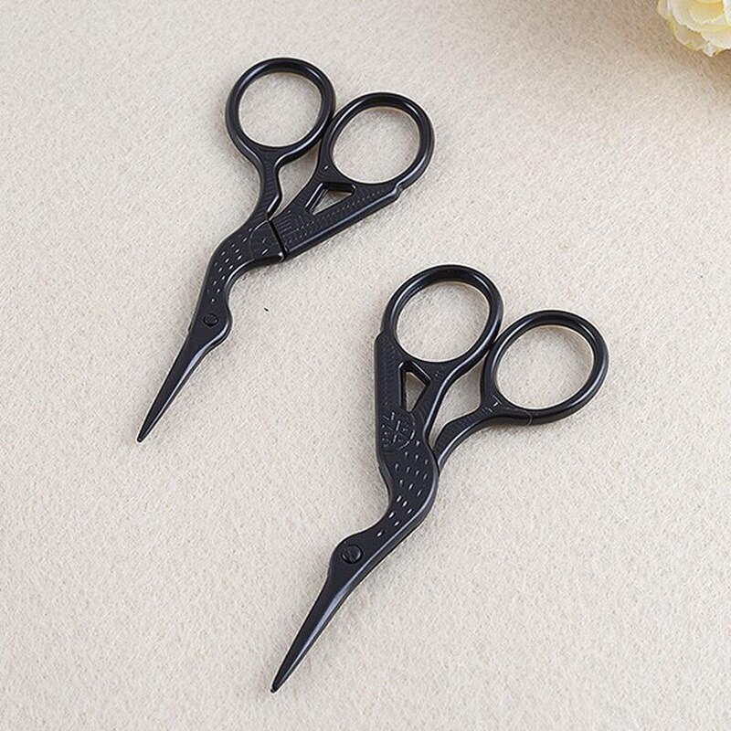 Cutting Scissors Sewing Mini Small Scissors Thread Tailor Trimming Scissors Crane Cross Stitch Handmade Tool Garment Accessories