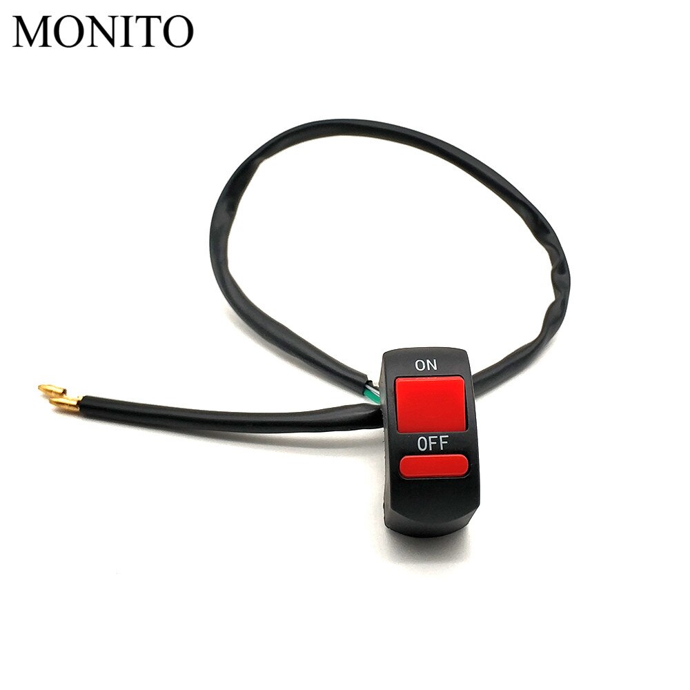 Connecteur de interrupteur de moto | Bouton, bouton de interrupteur, lampe, bouton poussoir pour KTM 1050 1190 1290 Adventure 640 690 SMC/Duke/Enduro R