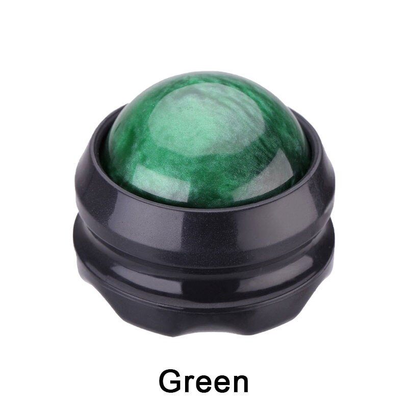Health Ball Massage Roller Ball Massager Body Therapy Foot Waist Hip Back Relaxer Stress Release Muscle Relaxation Equipment: green