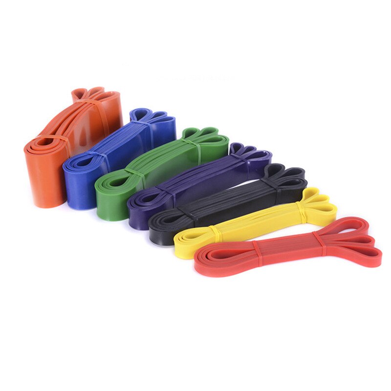 TPE Resistance Band Exercise Elastic Band Workout Ruber Loop Strength Pilates Fitness Equipment Training Expander Unisex