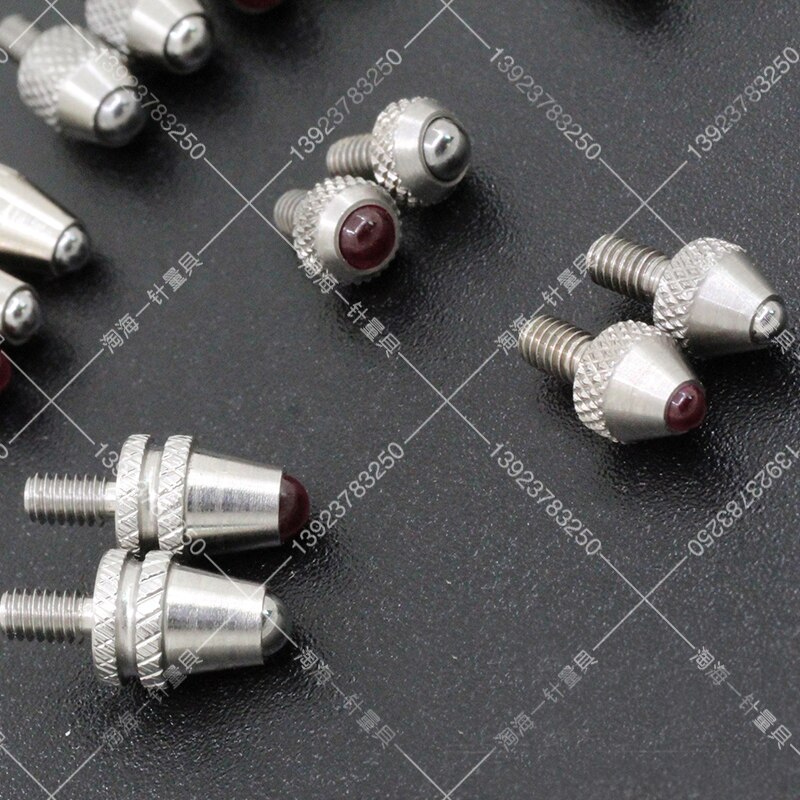 1pcs Hundred-micrometer Ball Type Probe M2.5 General Inlaid Ball Type Lower Probe Ruby Ball Probe Alloy Ball Probe