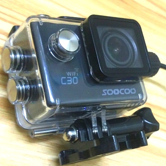 Tarvikkeet vedenpitävä kotelo laturi kuori ja usb-kaapeli sjcam  sj4000 wifi  sj9000 c30 r h9 for eken  h9r motocycle clownfish