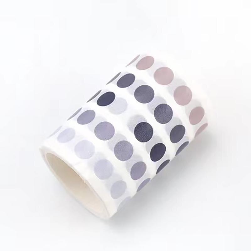 60Mm X 3M Dot Stickers Decoratieve Plakband Dot Masking Washi Tape Diy Dagboek Scrapbooking Sticker Label Scrapbooking materiaal