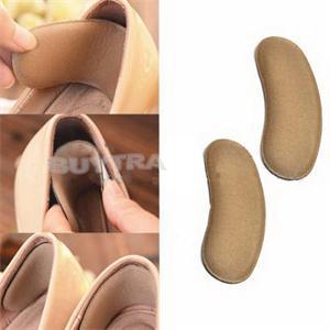 Kleverige Schoen Terug Inlegzolen Pads Schoen Kussen Liner Grips Spons Na Een Halve Yard Dikke Pad Hak Inserts Voor schoenen 1 Paar