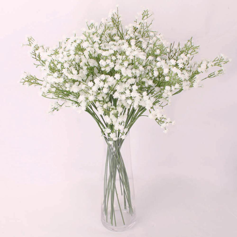 80 têtes bébé souffle artificiel gypsophile mariage fleur décoration de la maison anniversaire bricolage Photo accessoires mariage mariée Bouquets