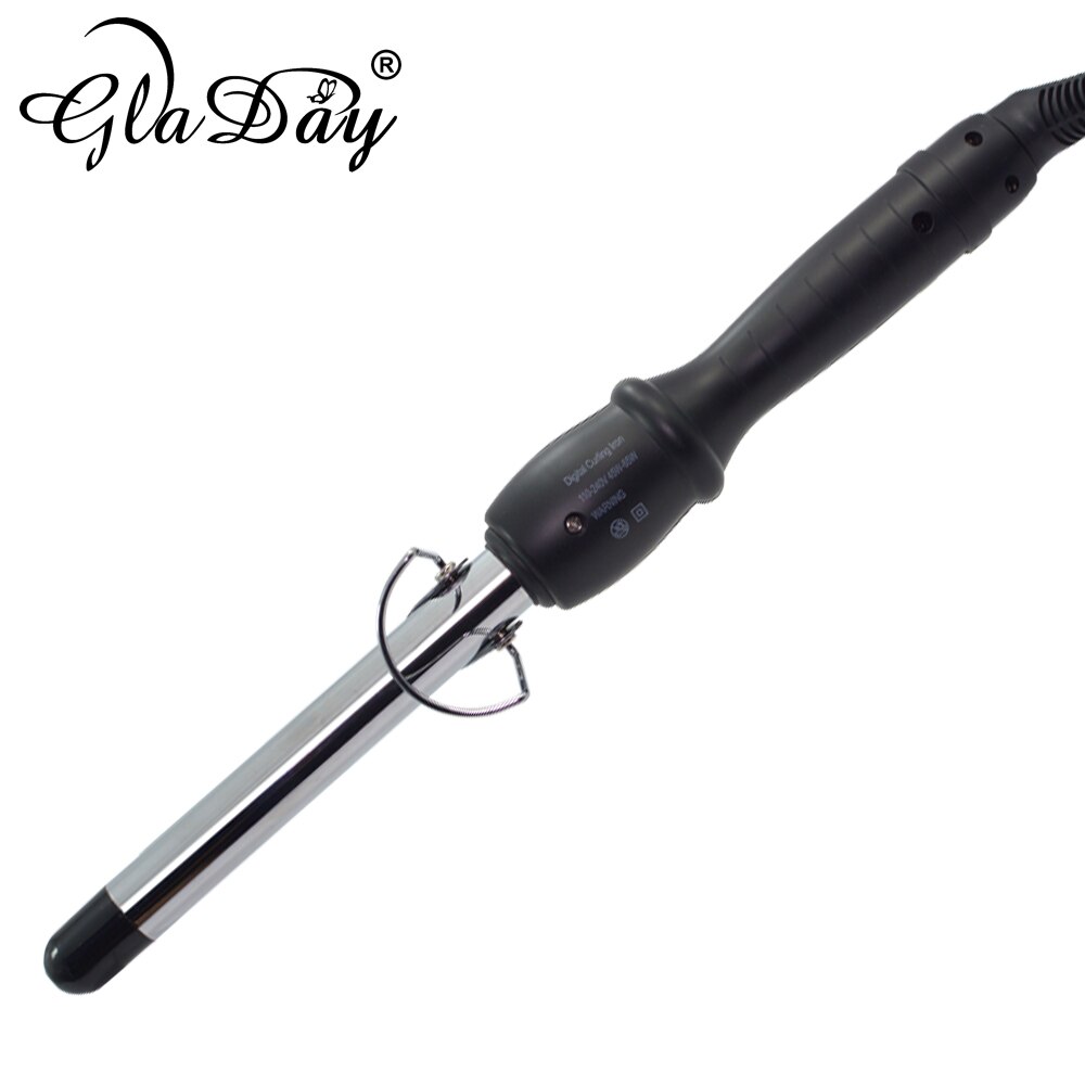 Baguette à friser professionnelle pour les cheveux, fer à friser électrique en rouleau