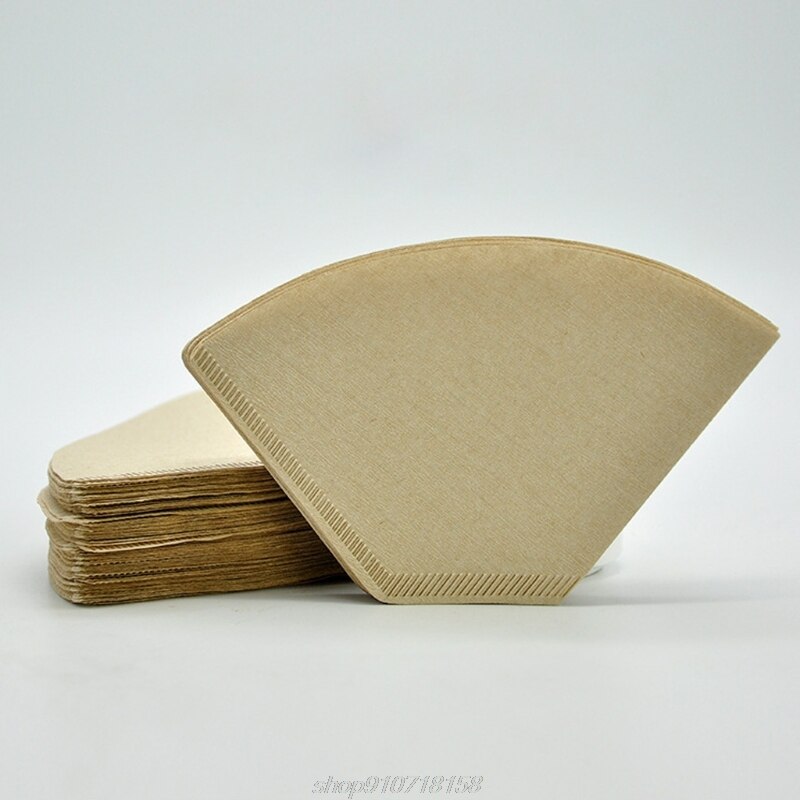 Filtro de papel para taza de café, 101 "V", máquina de Espresso, colador de Mocha, hoja D22 20,