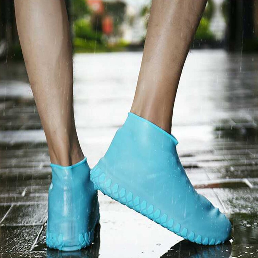 Boots Waterproof Shoe Cover Silicone Material Unisex Shoes Protectors Rain Boots for Indoor Outdoor Rainy Days Reusable