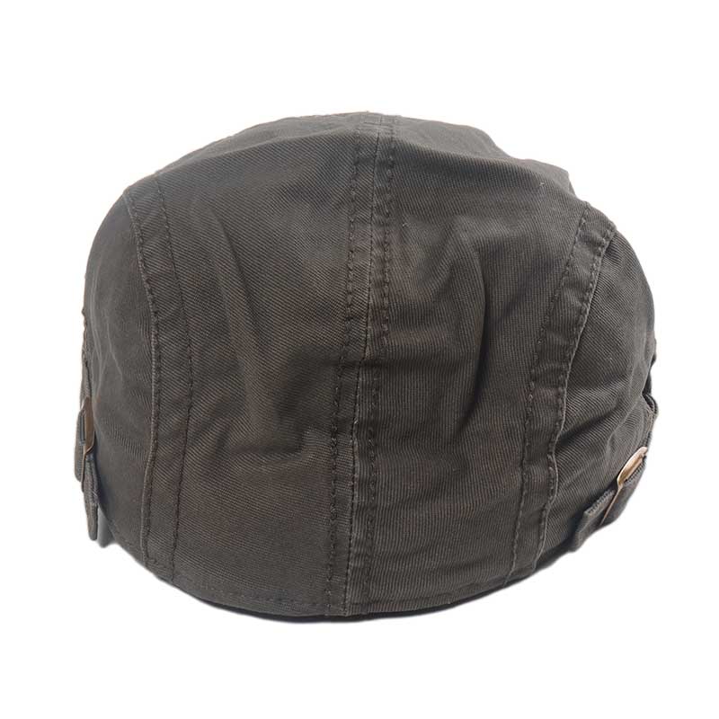 Boina Verde del Ejército Coreano para hombre y mujer, gorro bordado para ocio al aire libre, sombrilla, sombrero delantero, Joker