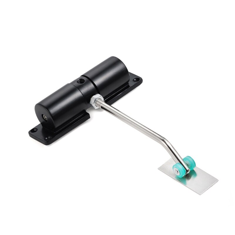 Adjustable Automatic Strength Spring Door Closer Hinge Fire Rated Door Closer: Black